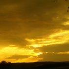 Goldener Himmel