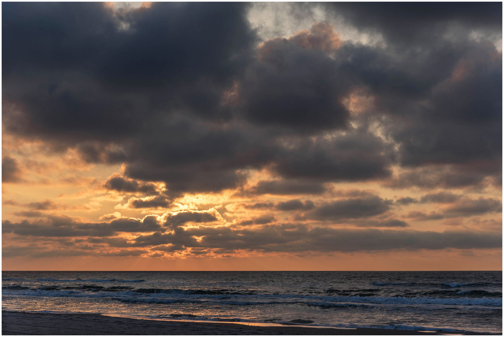 goldener Himmel