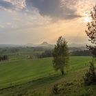 Goldener Maiabend auf dem Adamsberg