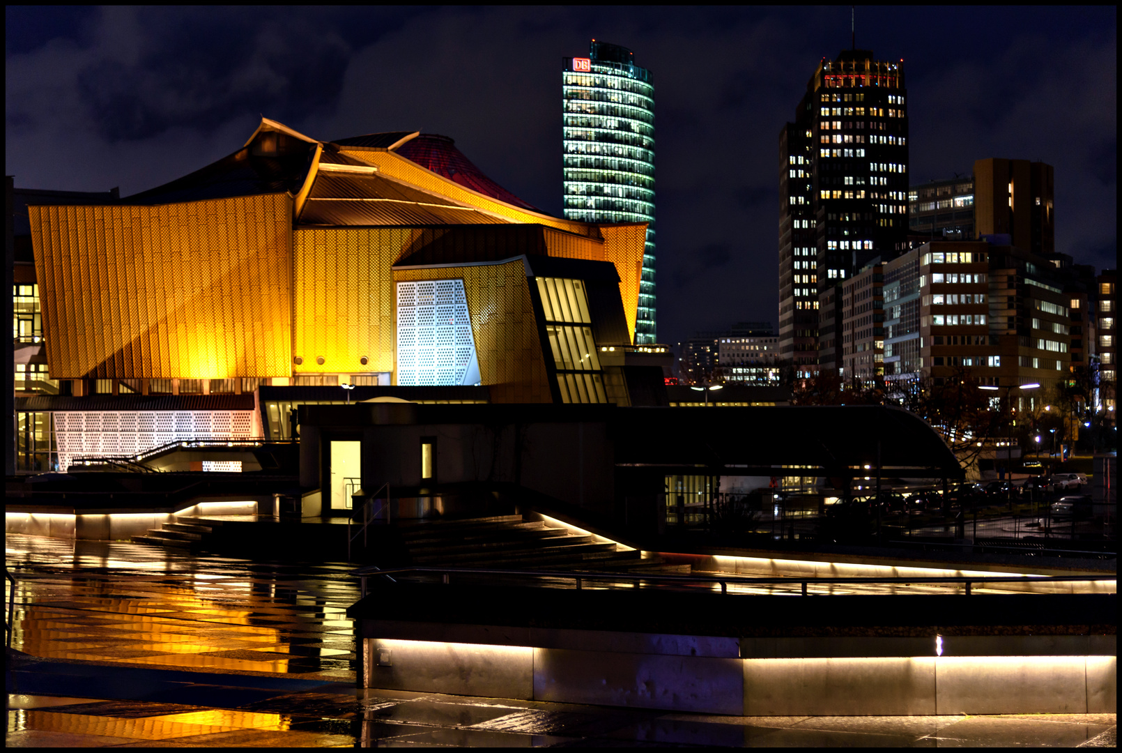 Goldener Musiktempel