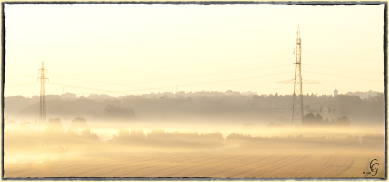 Goldener Nebel