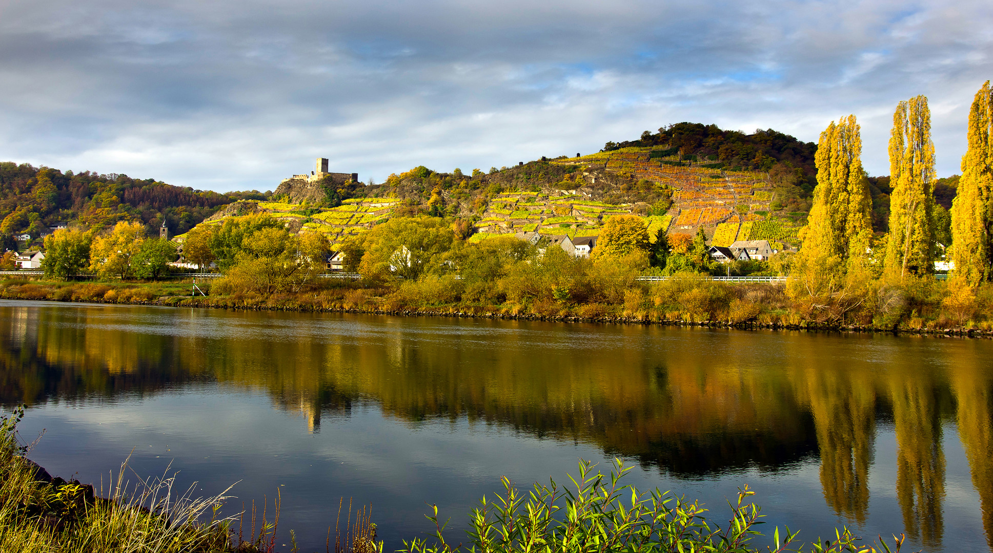 Goldener November, Untermosel, Kobern-Gondorf