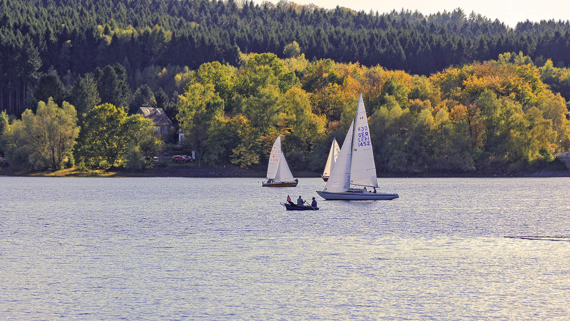 Goldener Oktober am Möhnesee 2