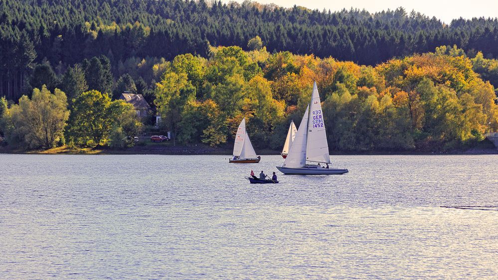 Goldener Oktober am Möhnesee 2