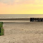 Goldener Oktober am Strand