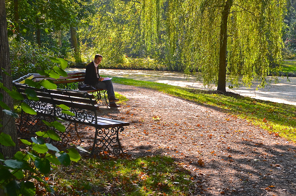 Goldener Oktober im Bürgerpark