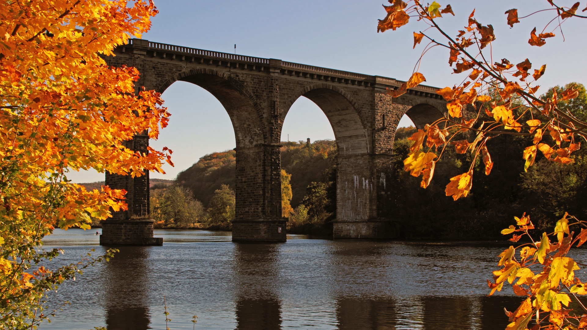 Goldener Oktober im Ruhrtal