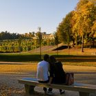 Goldener Oktober im  Schlosspark Sanssouci Potsdam