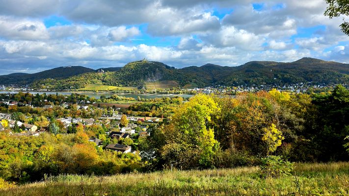 Goldener Oktober im Siebengebirge