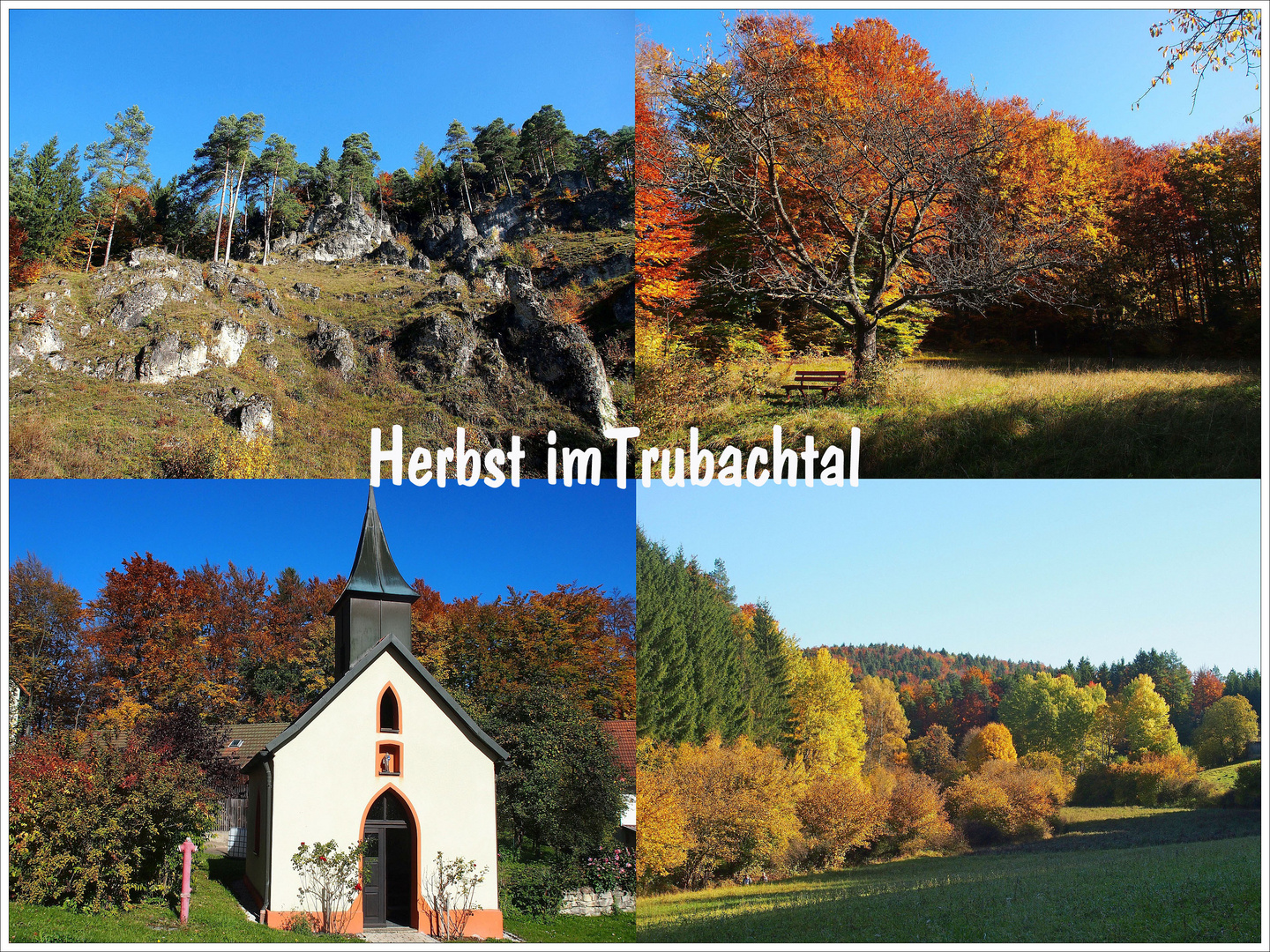 Goldener Oktober im Trubachtal