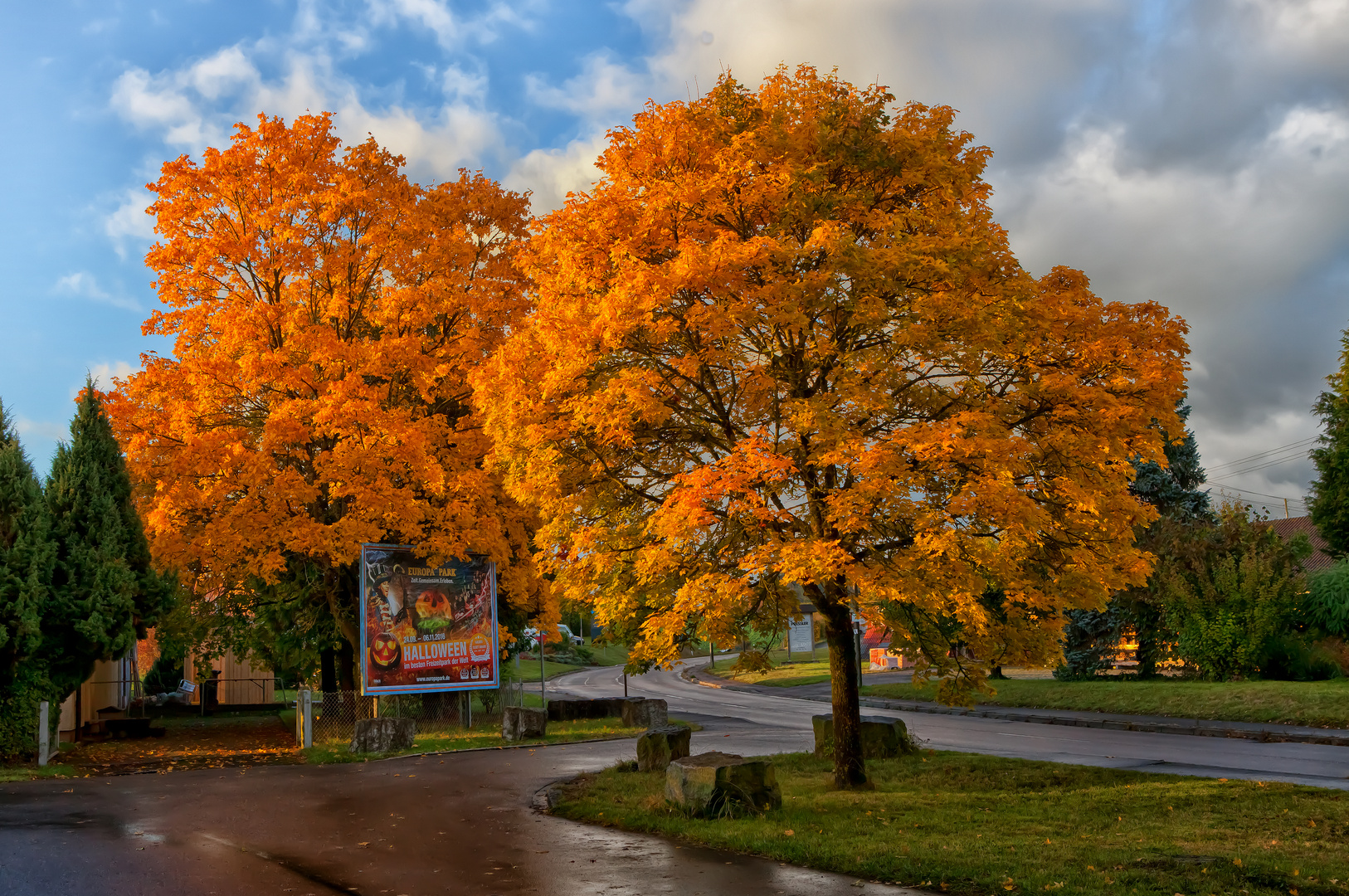 Goldener Oktober in Frankenhardt