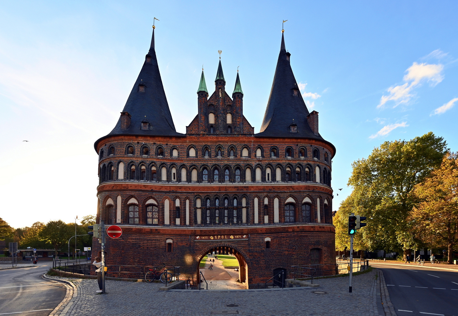 Goldener Oktober in Lübeck