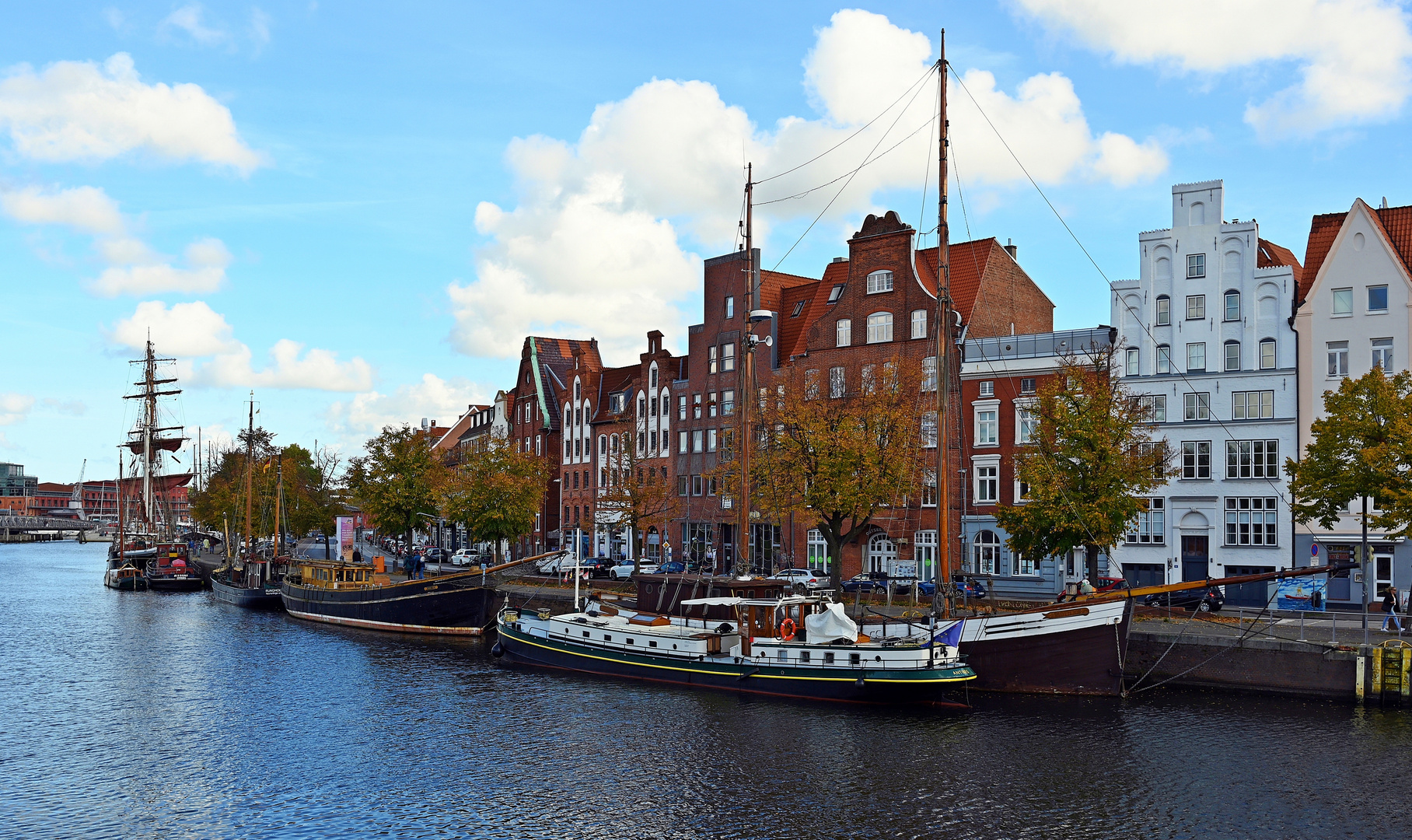 Goldener Oktober in Lübeck