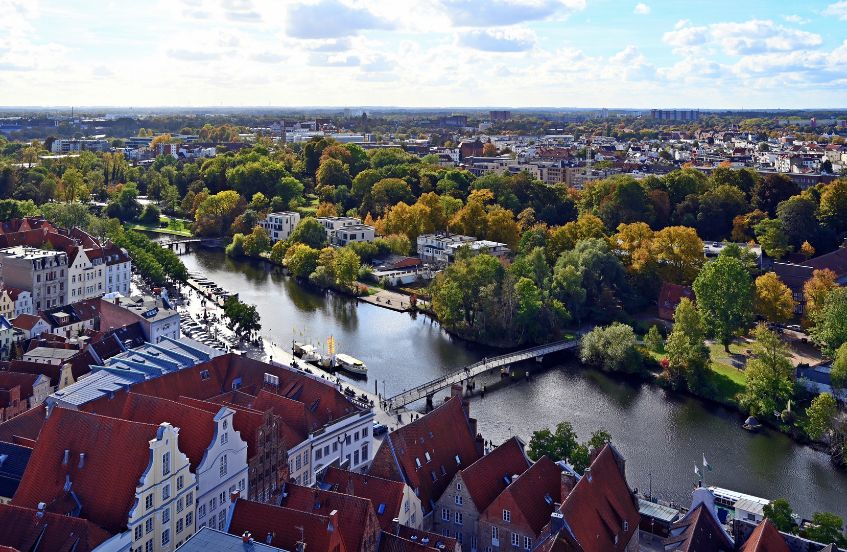 Goldener Oktober in Lübeck