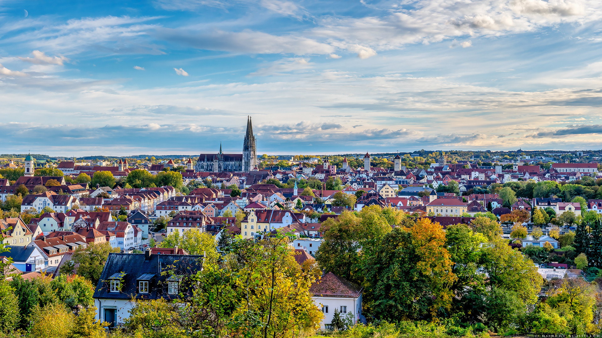 Goldener Oktober in Regensburg