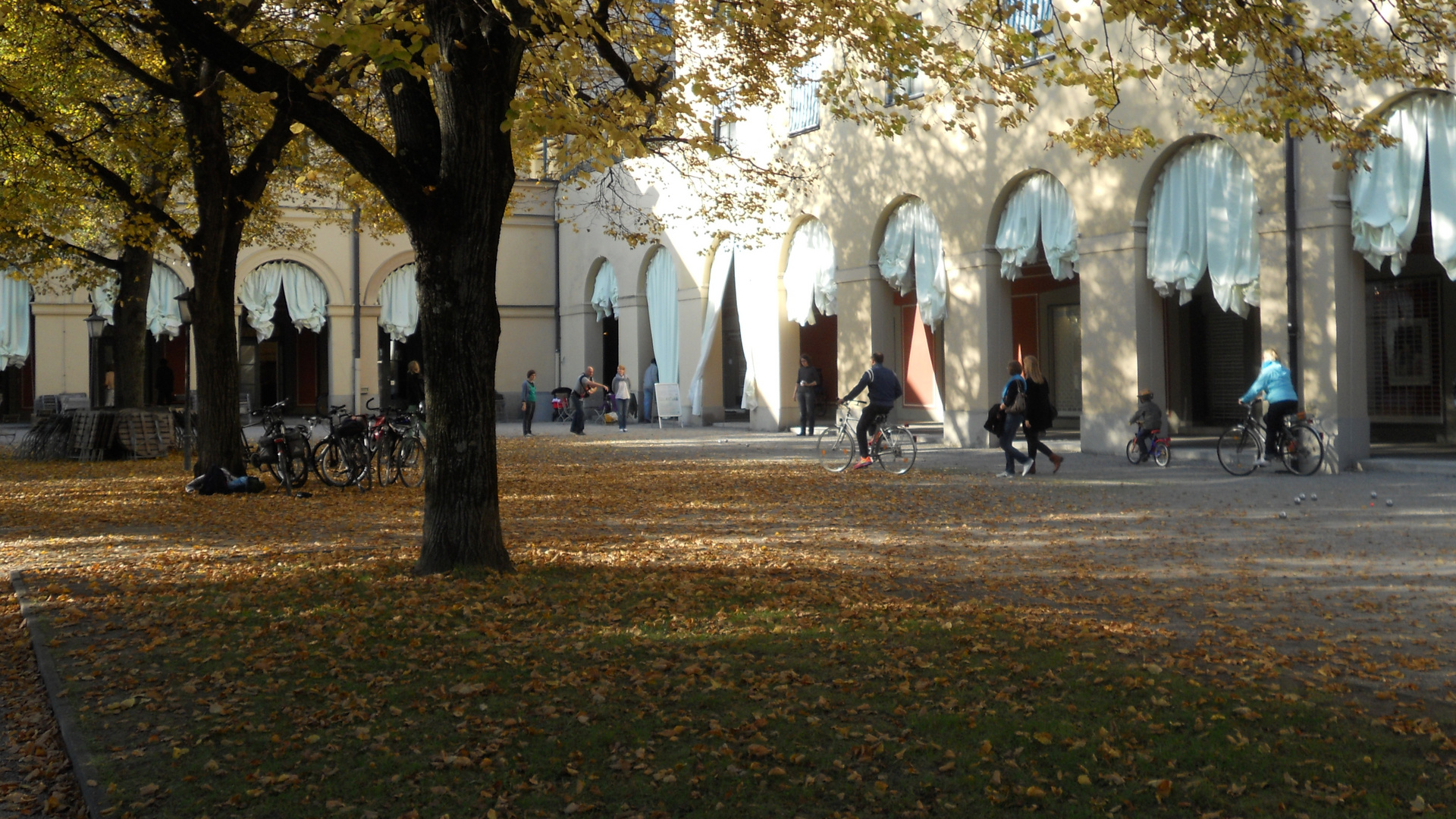 Goldener Oktober zum Abschied.