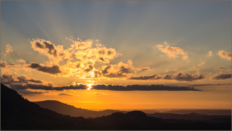 Goldener Oktoberabend....