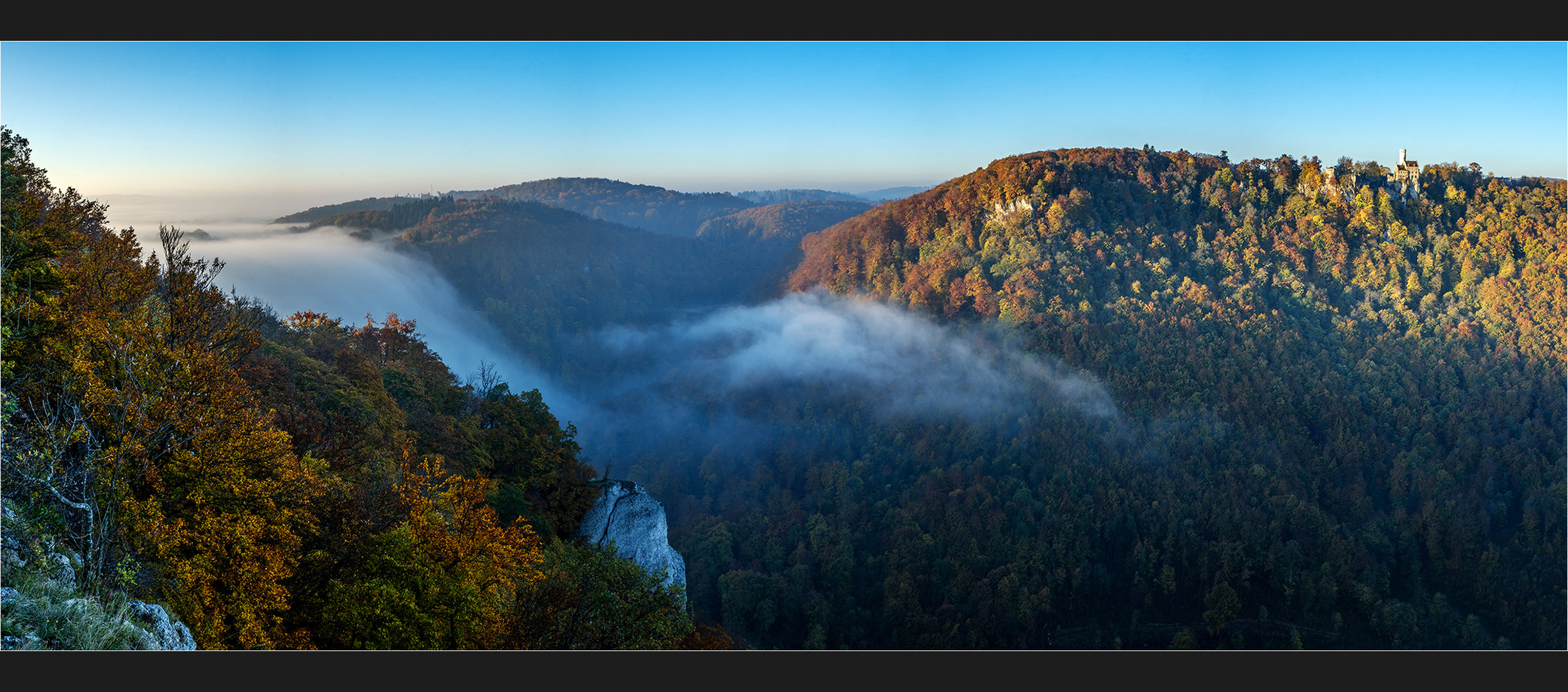 goldener Oktobermorgen