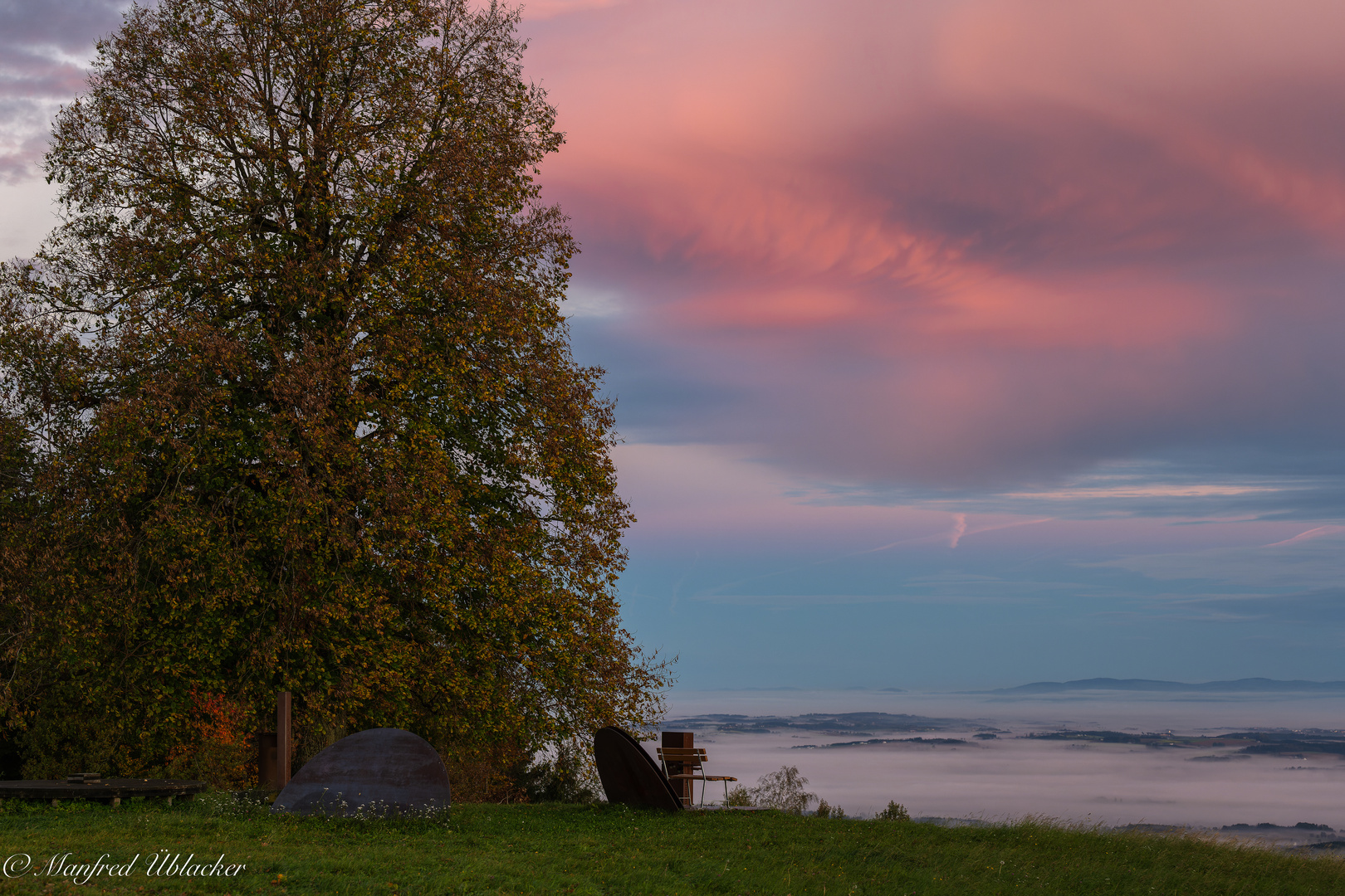 Goldener Oktobermorgen im ...