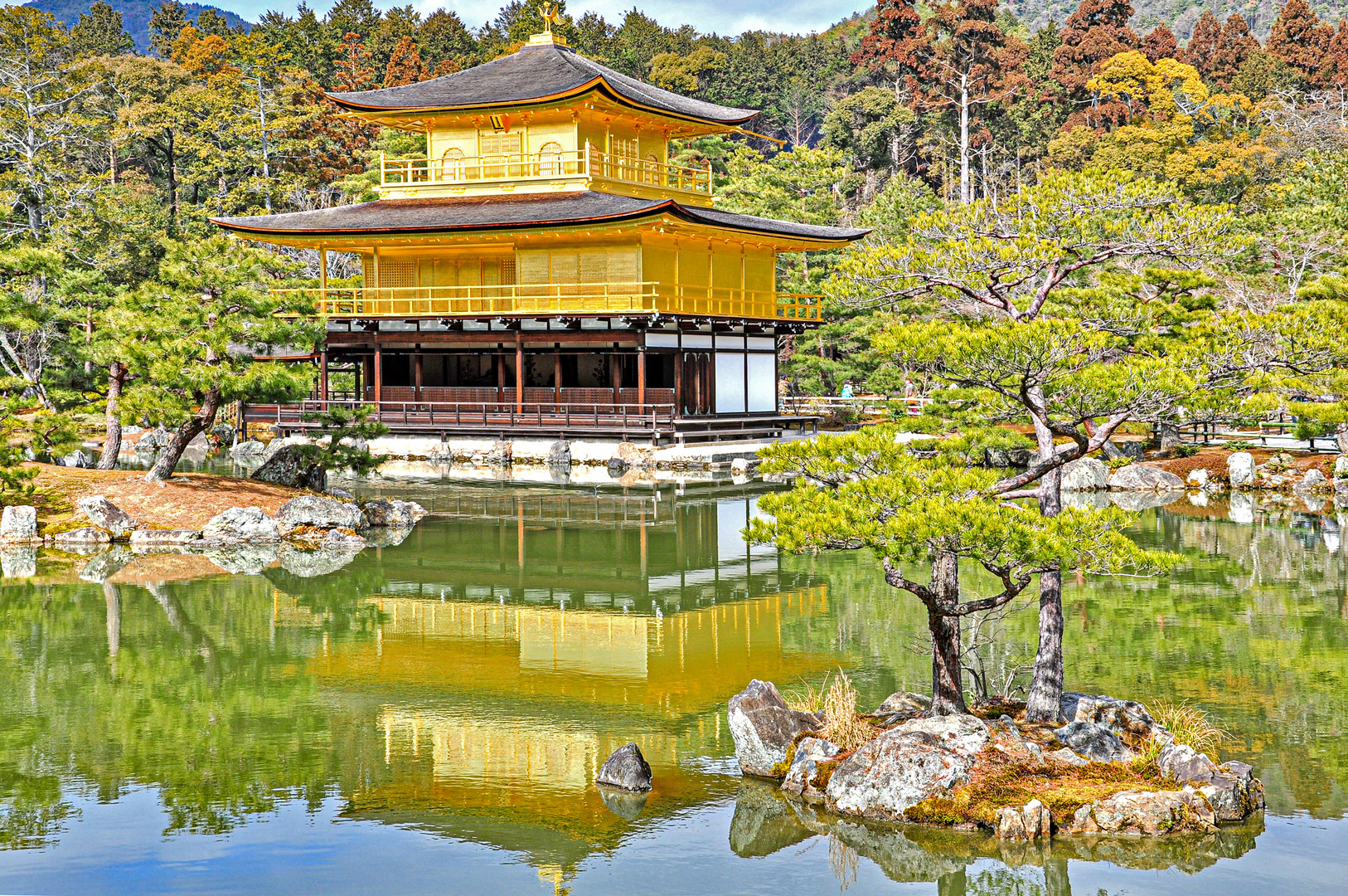 Goldener Palast in Kyoto