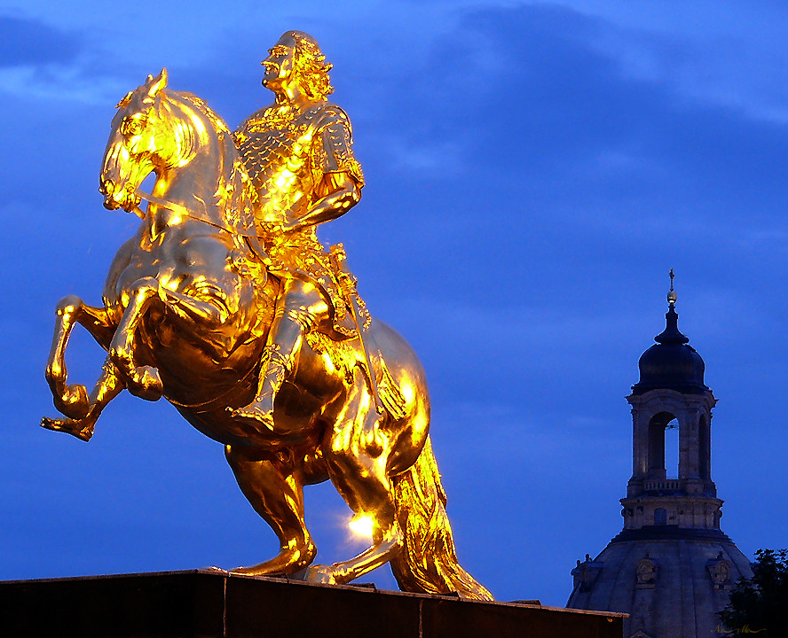 Goldener Reiter, Dresden