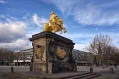 Goldener Reiter Dresden _ Februar  _
