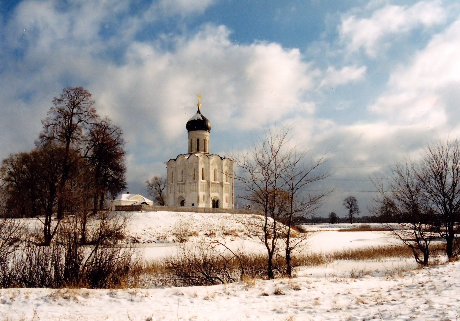 Goldener Ring : Kirche an der Nerl bei Wladimir