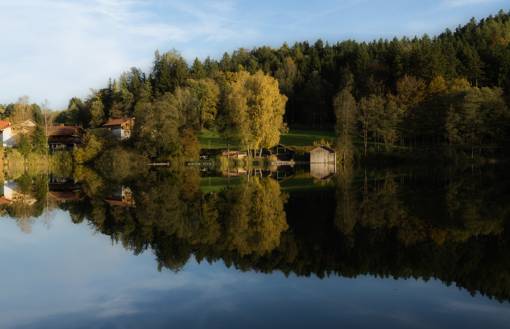 Goldener Sonnenuntergang