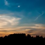 Goldener Sonnenuntergang Pano 2