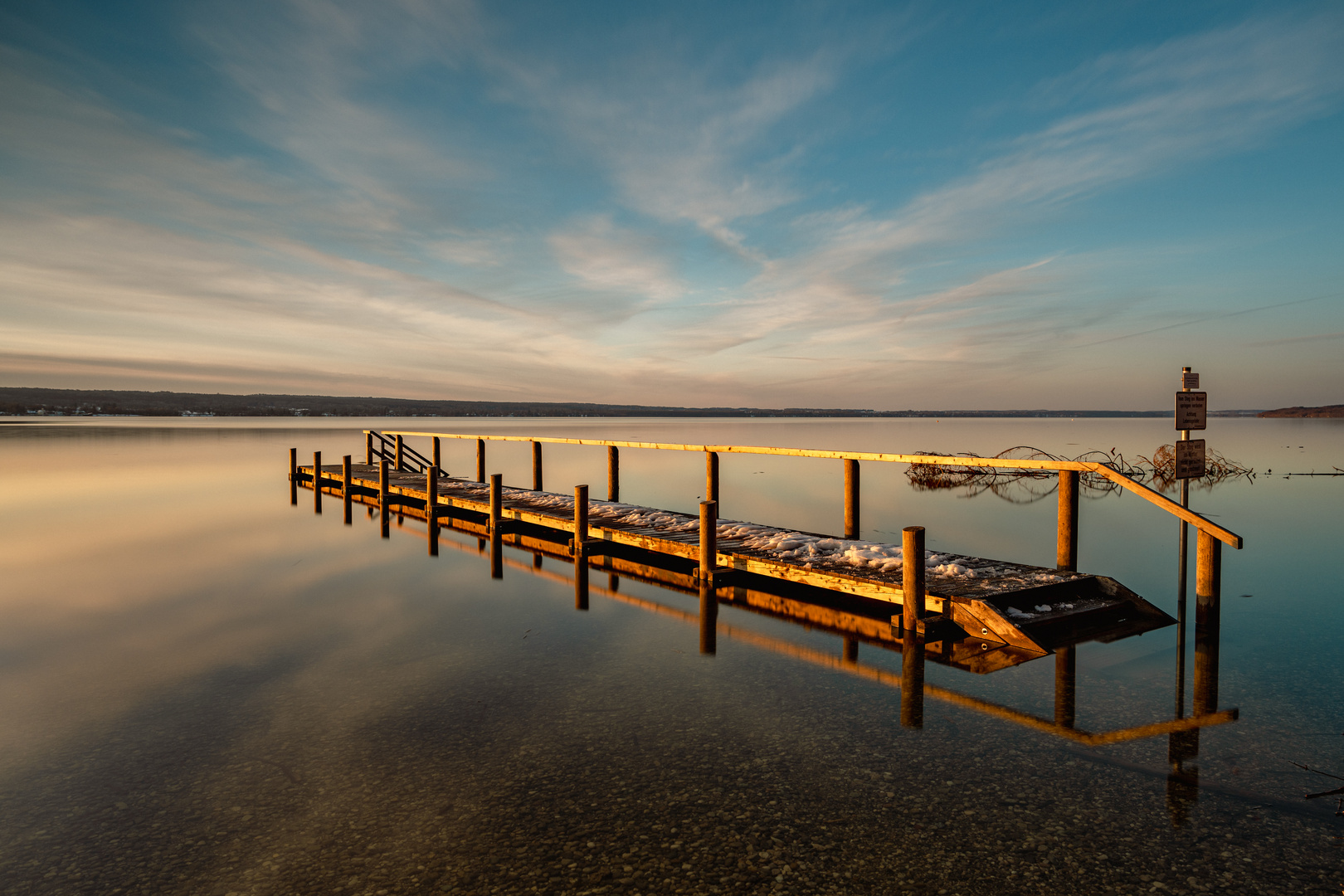 Goldener Steg am Ammersee