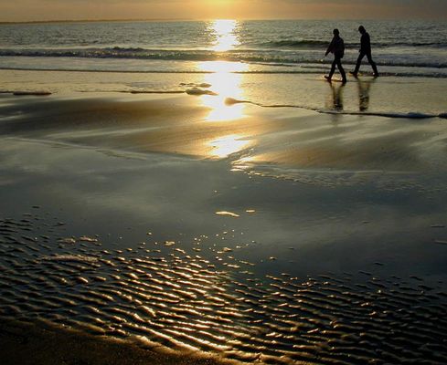 Goldener Strandoktober