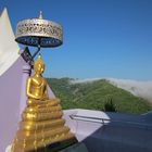 Goldener Sukothaibuddha Tempel Tathorn