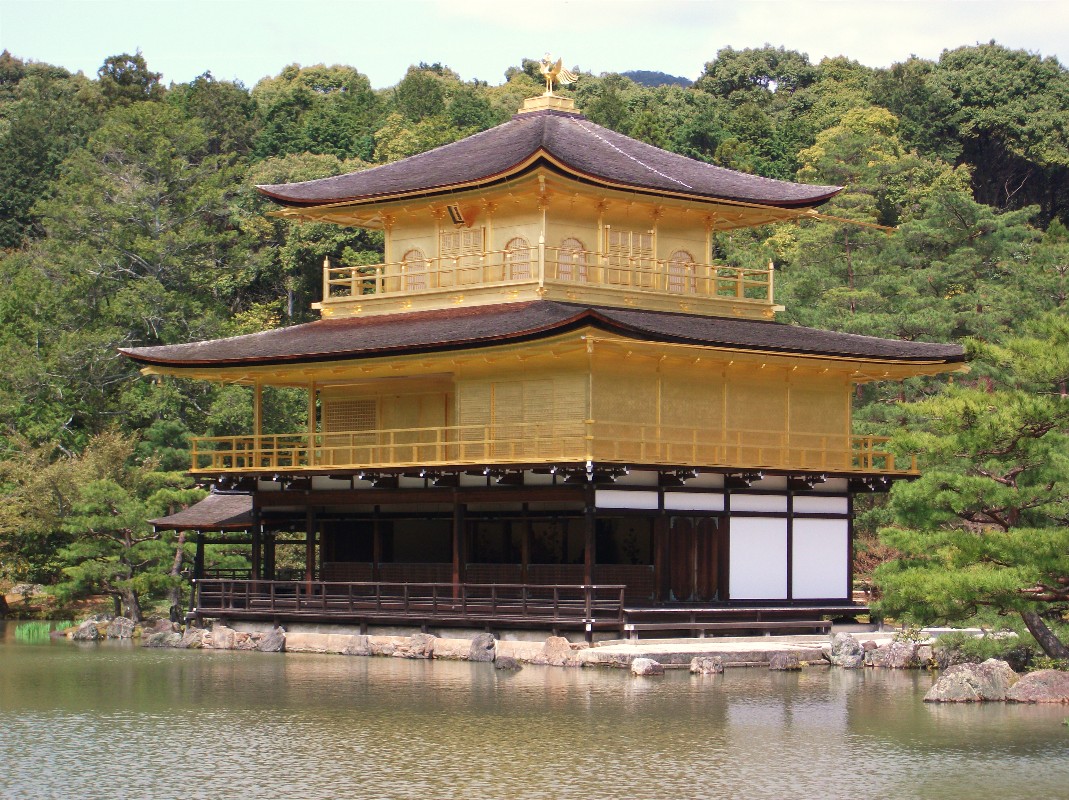 "Goldener Tempel", Kinkakuji-Tempel, Kyoto, Japan