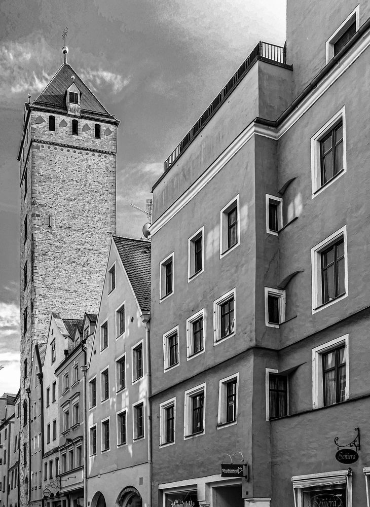 goldener turm / regensburg