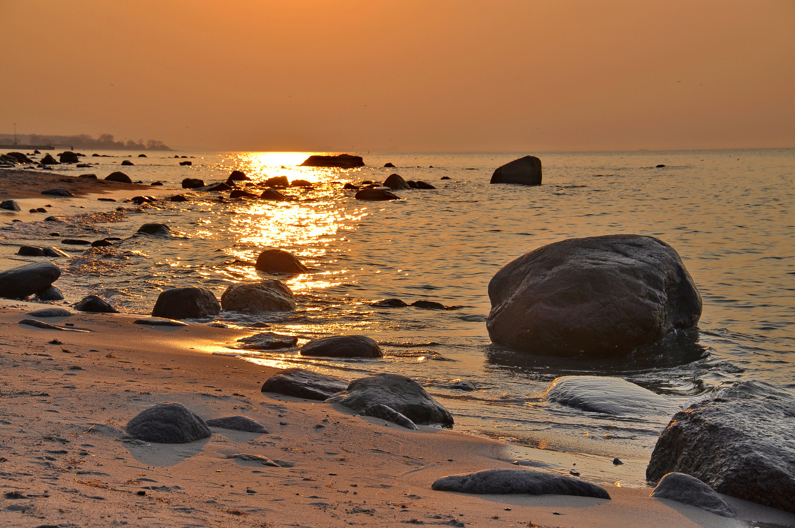 Goldenes Abendlicht