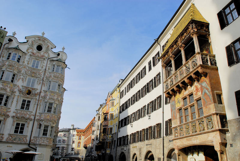 Goldenes Dachl in Innsbrucks Altstadt