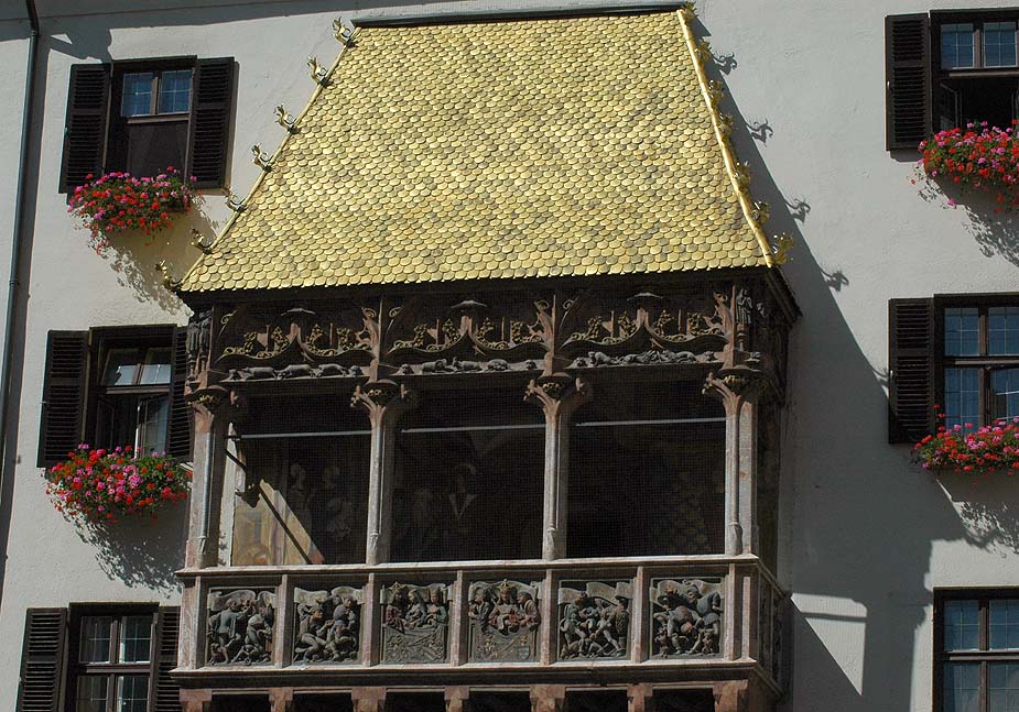 Goldenes Dachl - Telhado de ouro