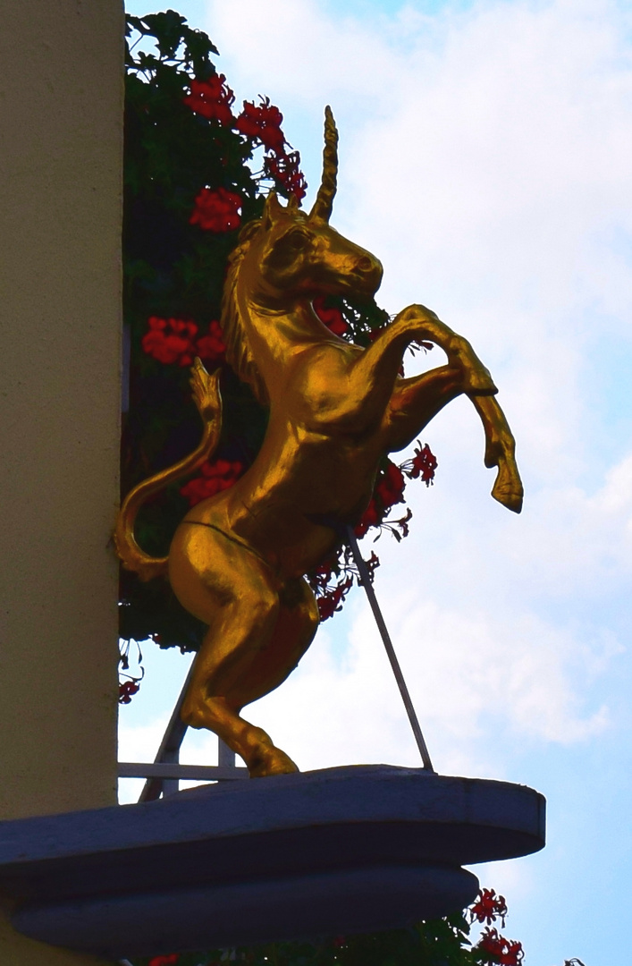 Goldenes Einhorn