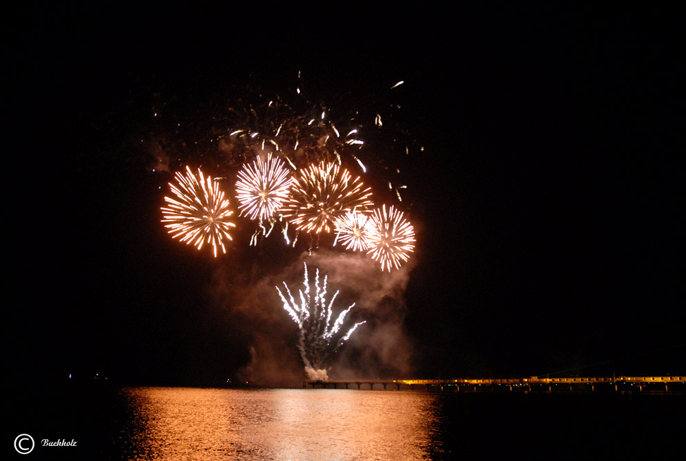 Goldenes Feuerwerk