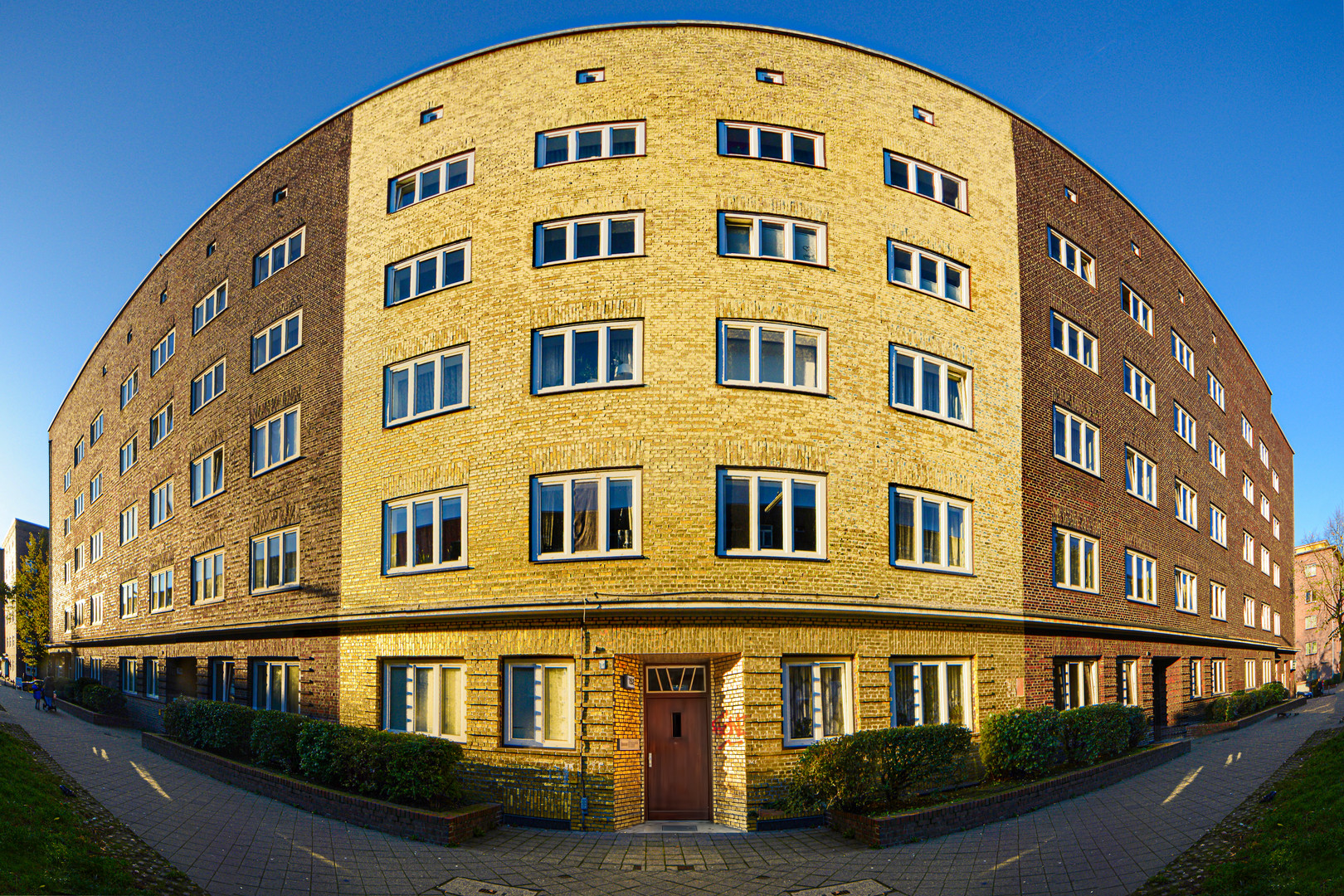 goldenes Haus auf der Veddel