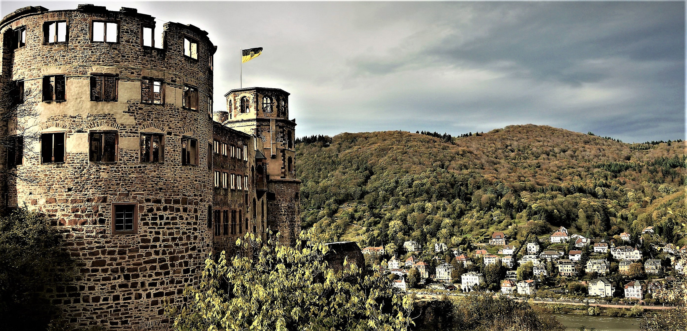 Goldenes Heidelberg - ein warmer Herbsttag