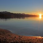 Goldenes Licht am Chiemsee