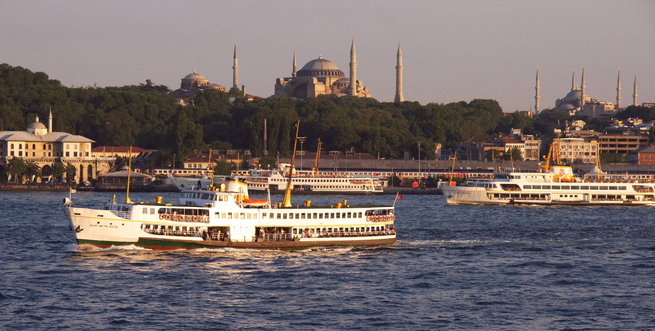 Goldenes Licht am Goldenen Horn