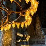 Goldenes Licht in der Hagia Sophia