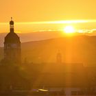 Goldenes Licht in Sangerhausen