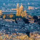 Goldenes Licht über Sacré-Cœur de Montmartre