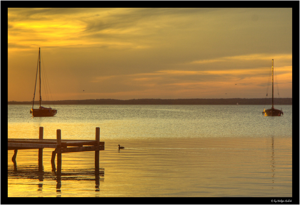 Goldenes Meer