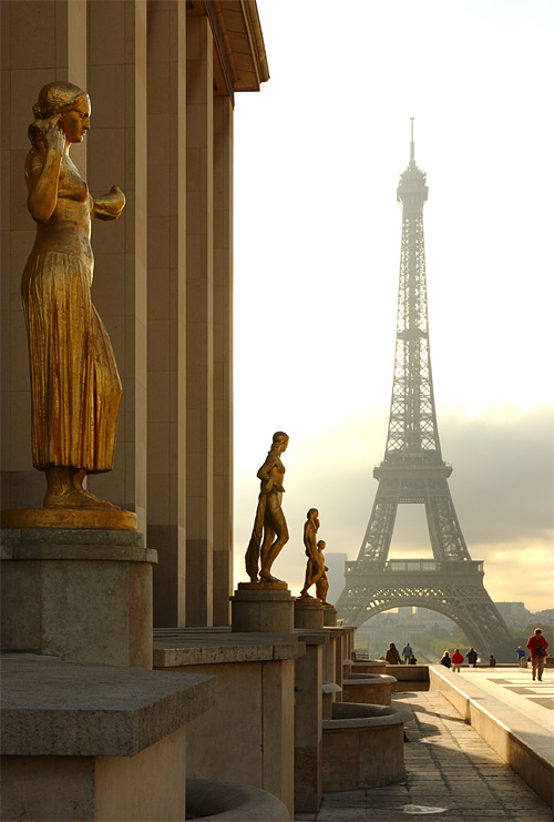 Goldenes Paris