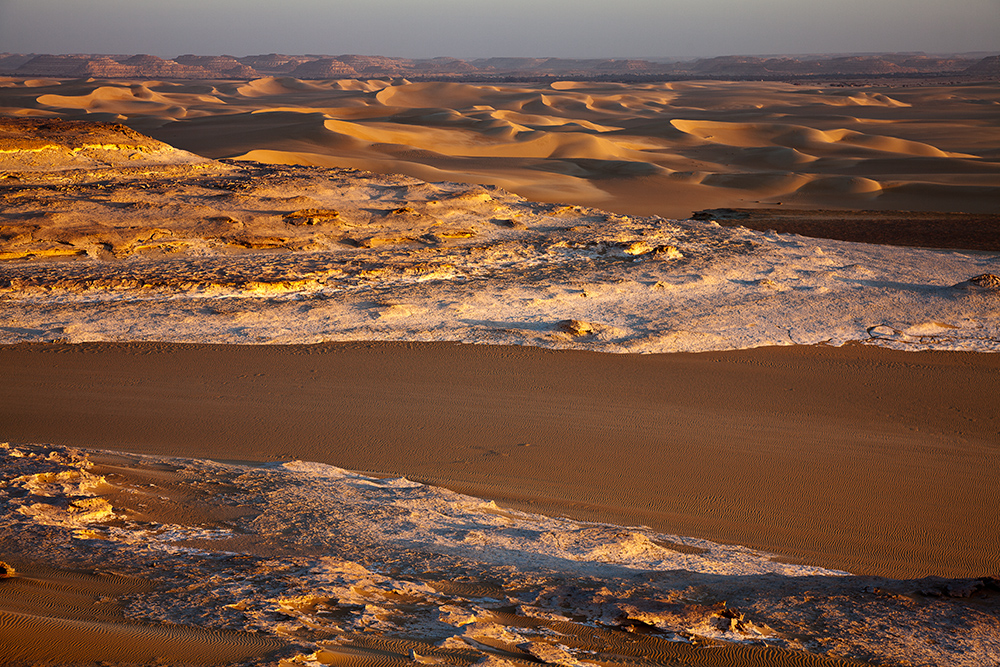 goldenes Sandmeer