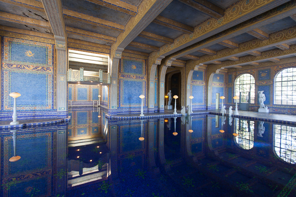 Goldenes Schwimmbad, Hearst Castle